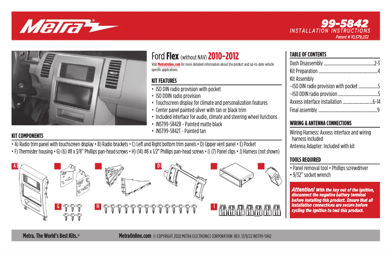 Página 1 del manual Manual de usuario AXESS 99-5842T