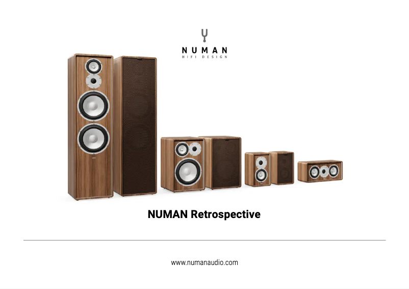 Page 1 de la notice Manuel utilisateur Numan Retrospective 1979