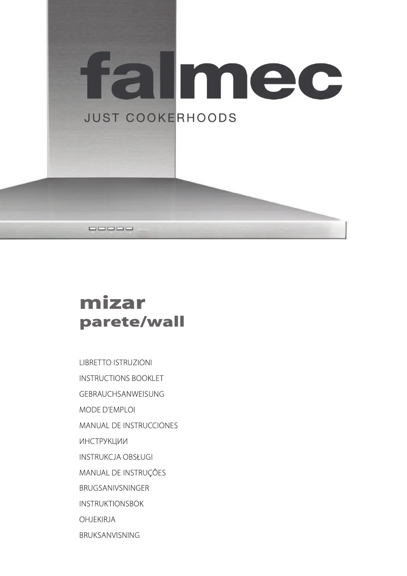 Page 1 de la notice Mode d'emploi Falmec Mizar