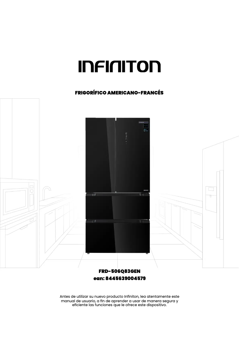 Page n°1 - Manuel utilisateur Infiniton FRD-506Q83GEN