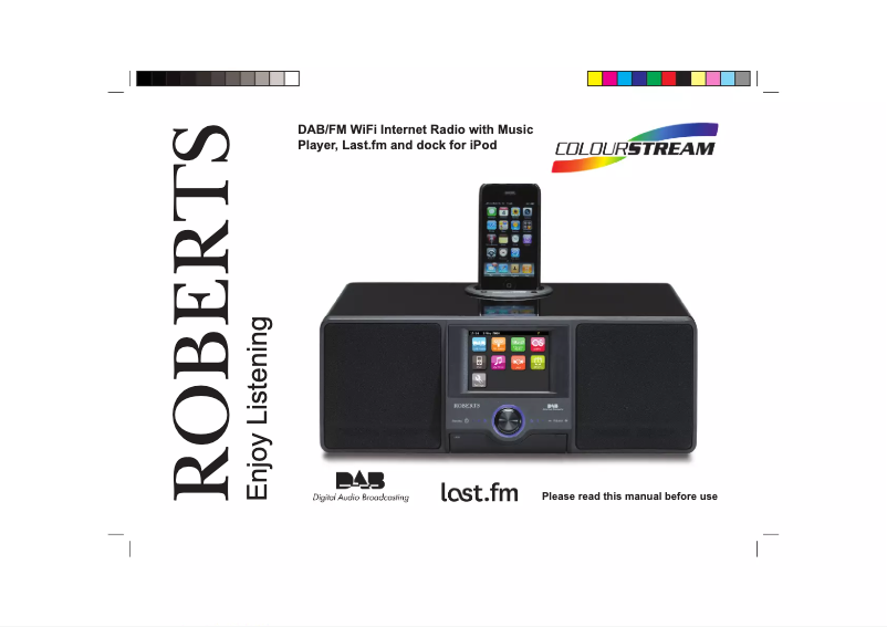 Page n°1 - Manuel utilisateur Roberts Colourstream
