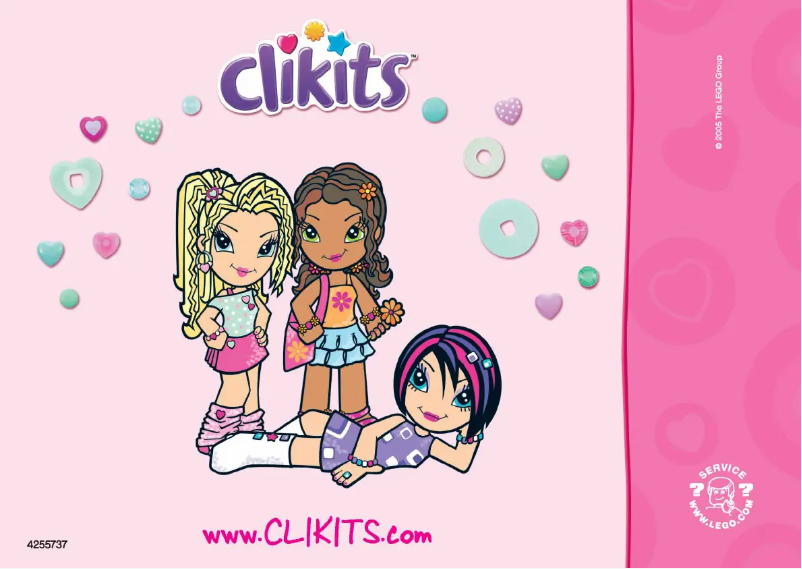 Page n°1 - Manuel utilisateur Lego Pretty in Pink Beauty Set