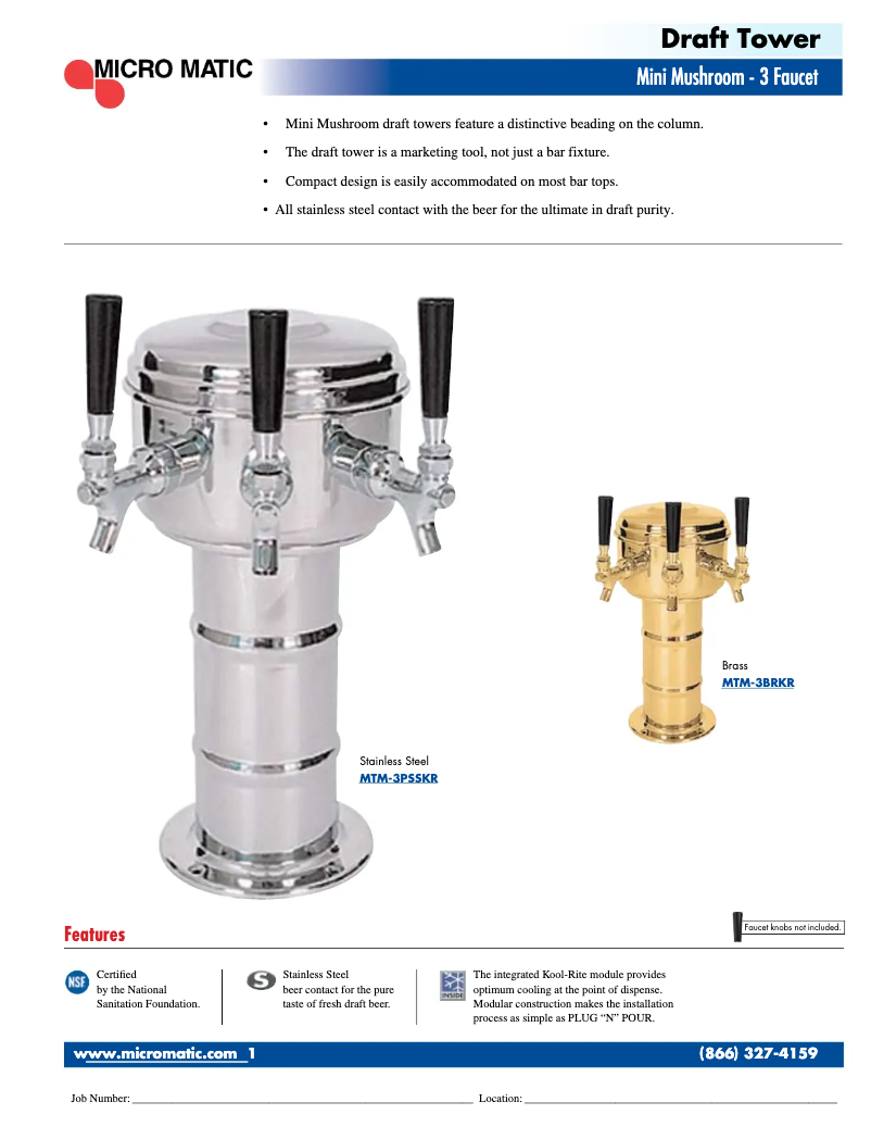 Image de la première page du manuel de l'appareil MTM-3KR