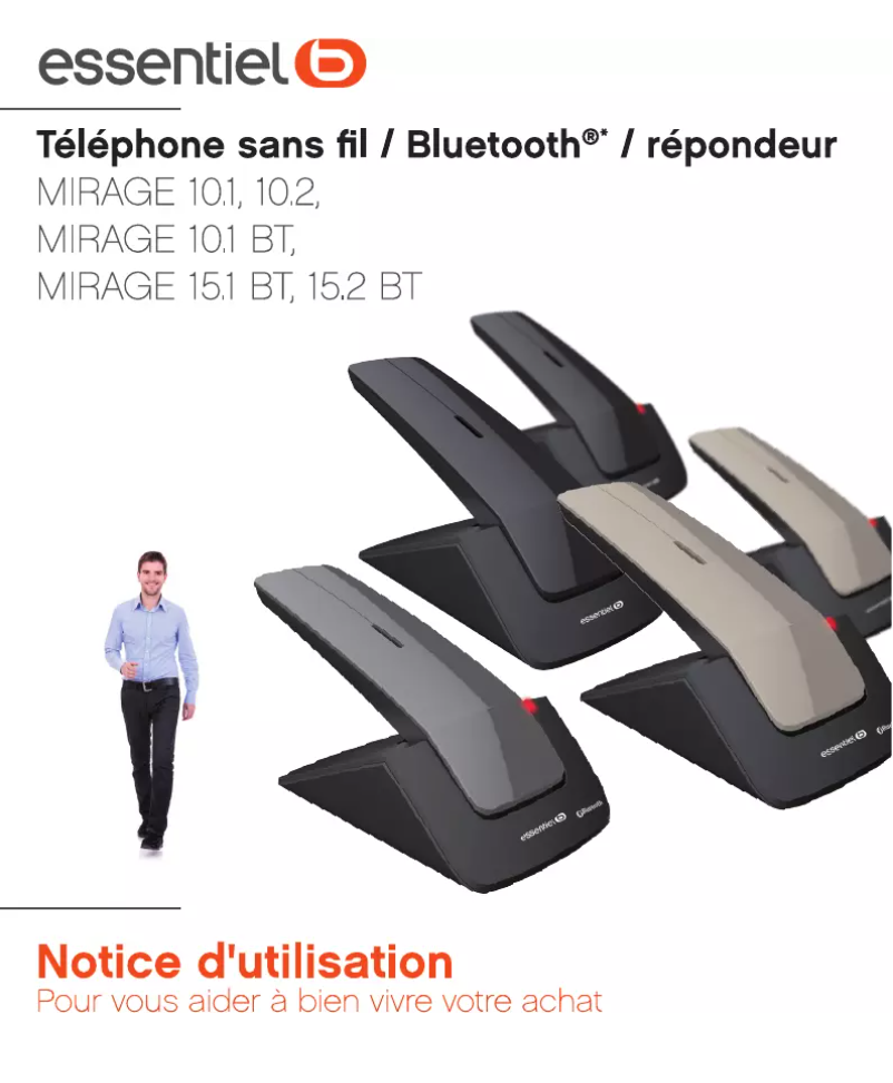 Página 1 del manual Manual de usuario Essentiel B Mirage 15.2 BT