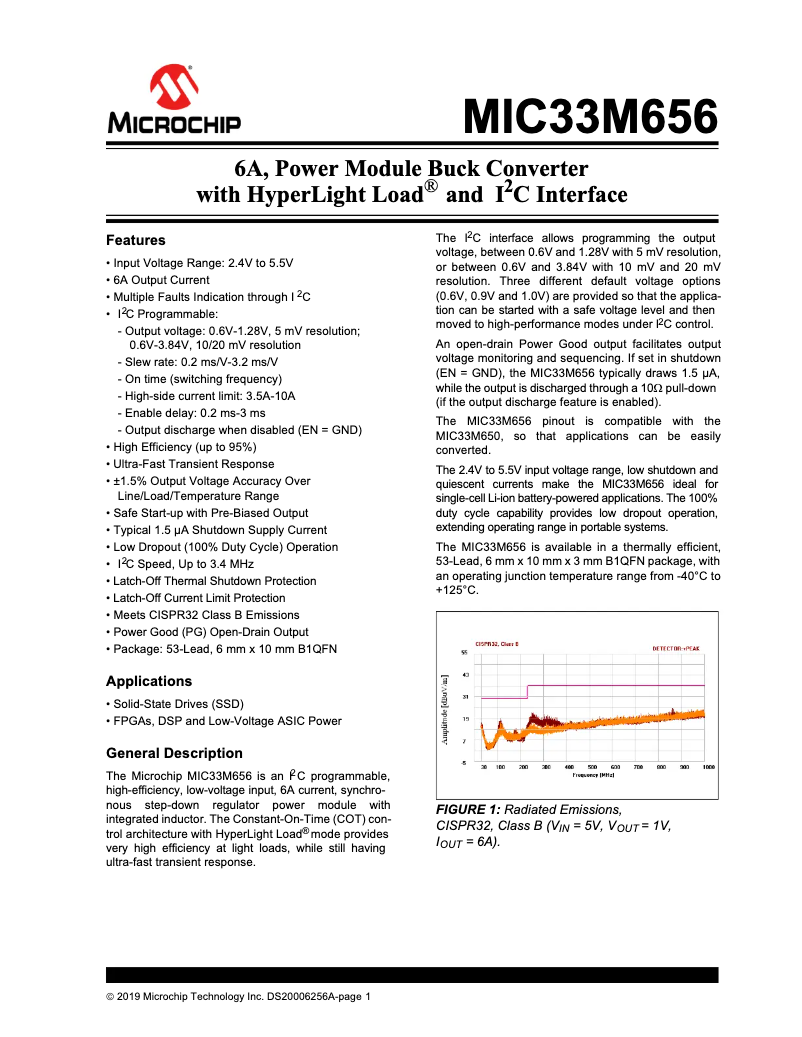 Image de la première page du manuel de l'appareil MIC33M656