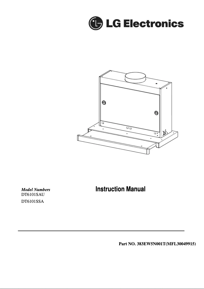 Page n°1 - Manuel utilisateur LG DT6101SSA