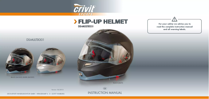 Página 1 del manual Manual de usuario Crivit DS-MULTIX301