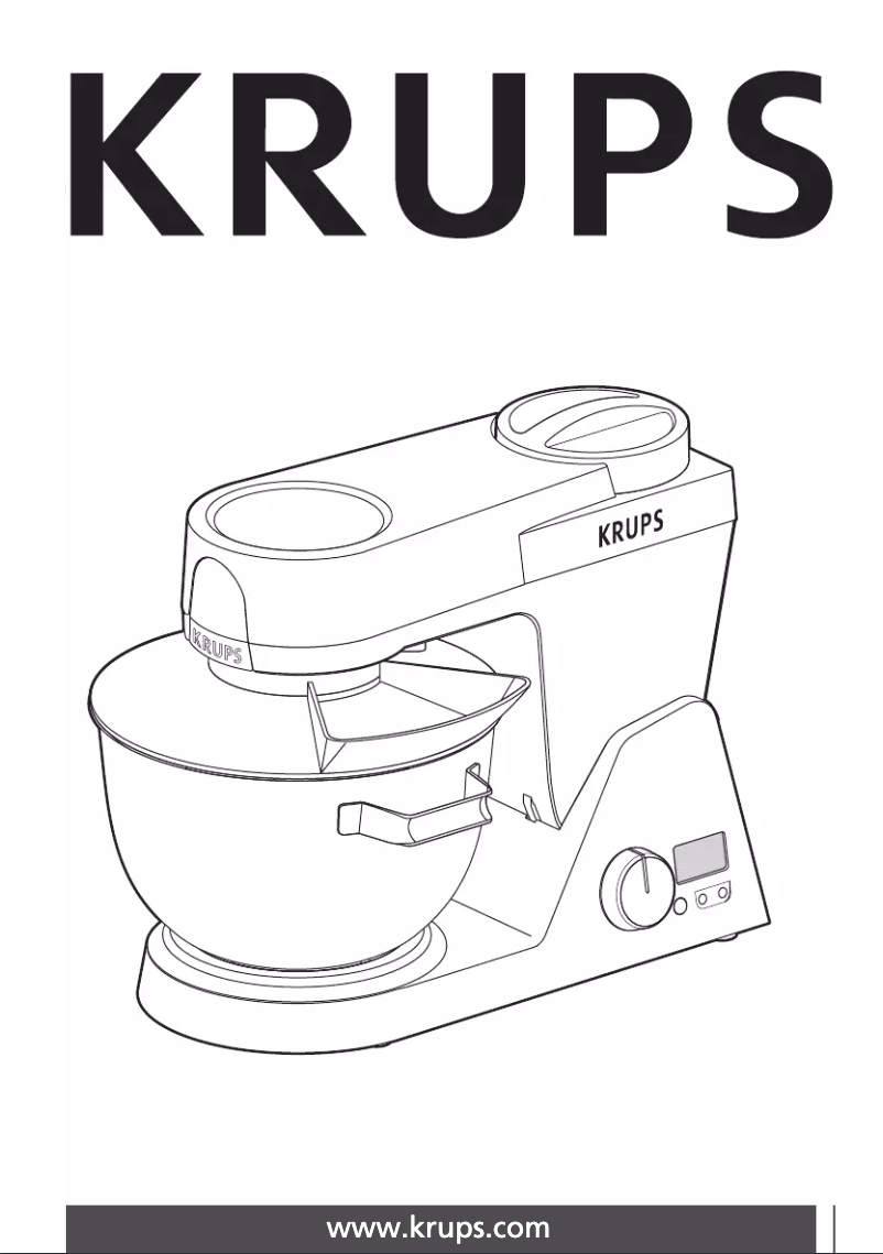 Image de la première page du manuel de l'appareil Prep Expert S9000