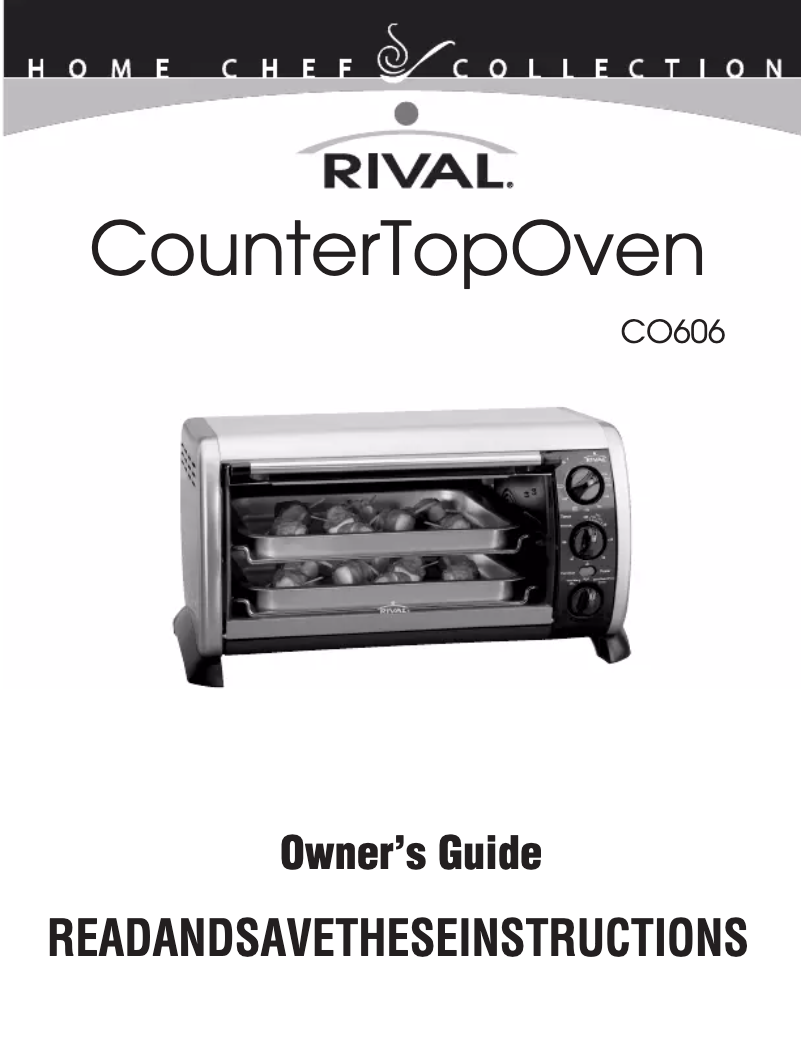 Page 1 de la notice Manuel utilisateur Rival CO606