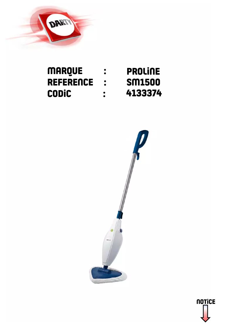 Página 1 del manual Manual de usuario Proline SM1500