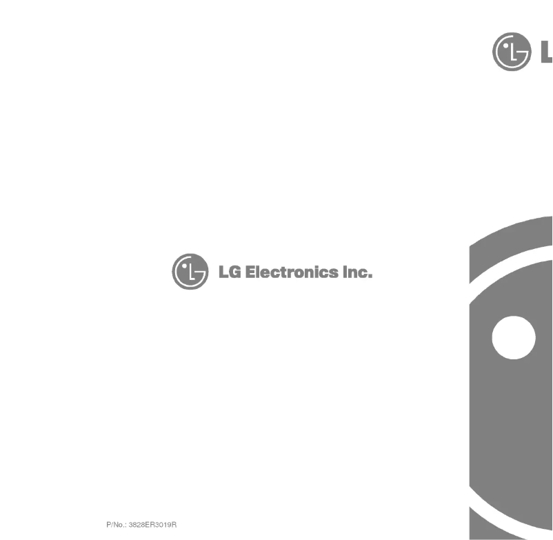 Page n°1 - Manuel utilisateur LG WD-13155FB