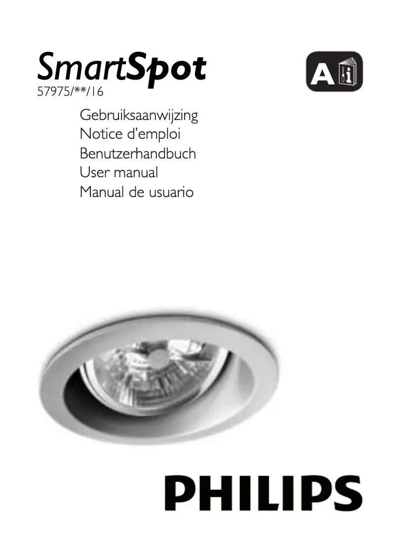 Page n°1 - Manuel utilisateur Philips SmartSpot Indus