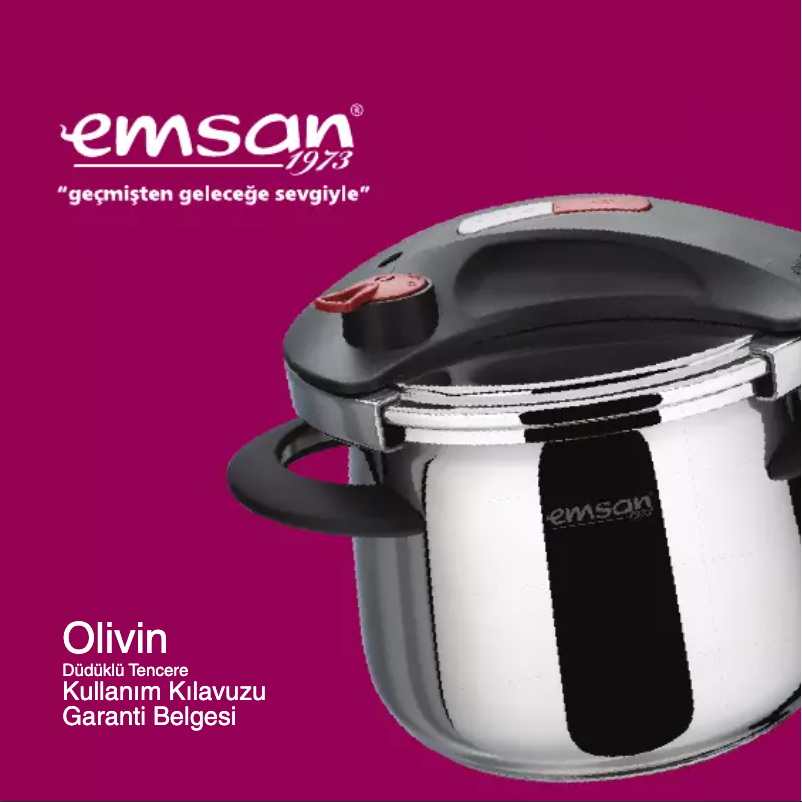 Page 1 de la notice Manuel utilisateur Emsan Olivin