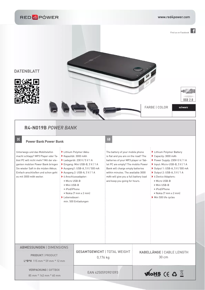 Image de la première page du manuel de l'appareil R4-N019B