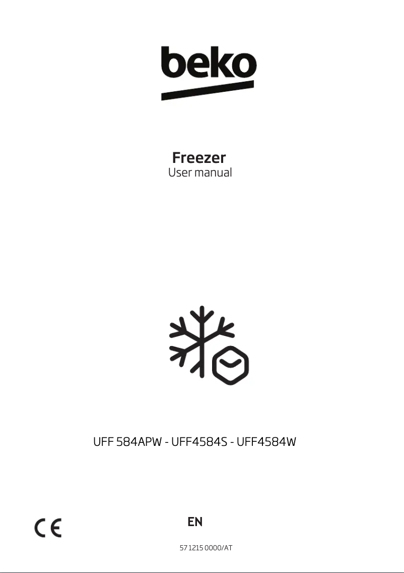 Image de la première page du manuel de l'appareil UFF4584W