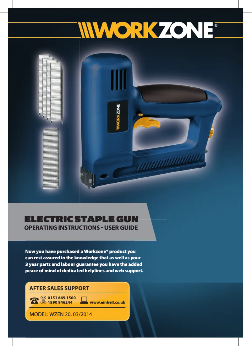 Image de la première page du manuel de l'appareil WZEN 20