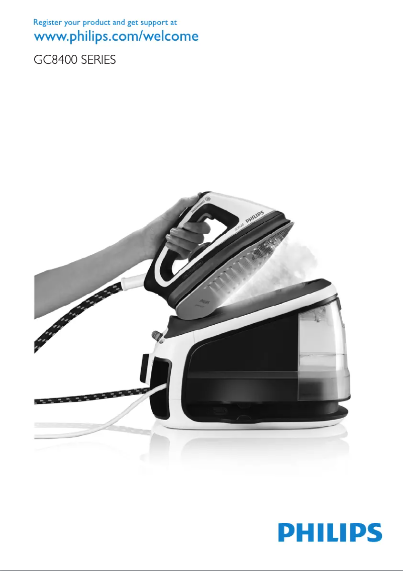 Página 1 del manual Manual de usuario Philips 8400 series GC8420