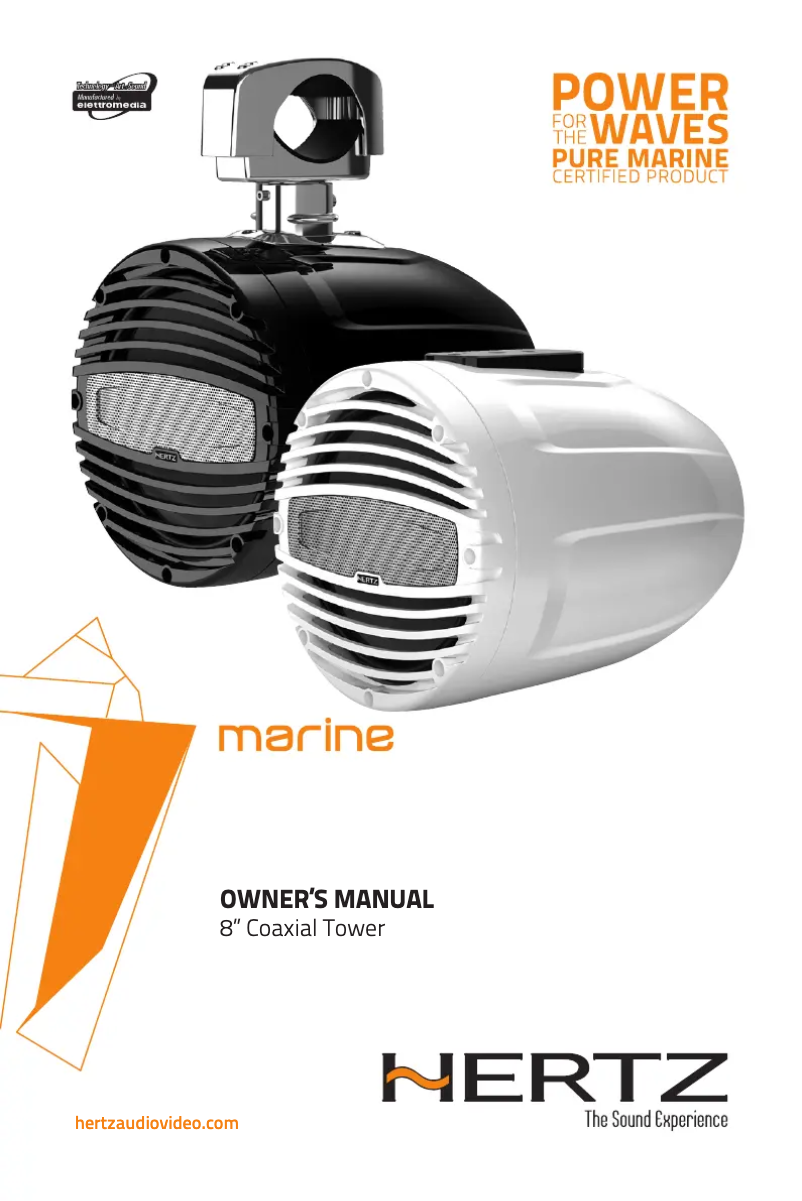 Page 1 de la notice Manuel utilisateur Hertz HTX 8 M-CL-W