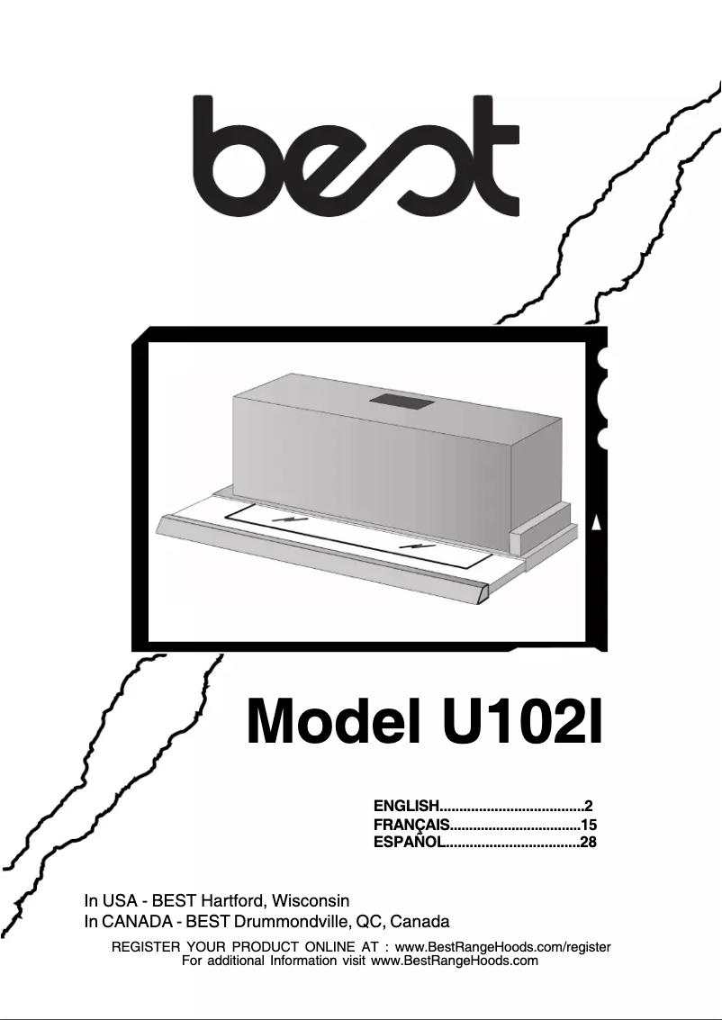 Page 1 de la notice Manuel utilisateur Best U10230SBI