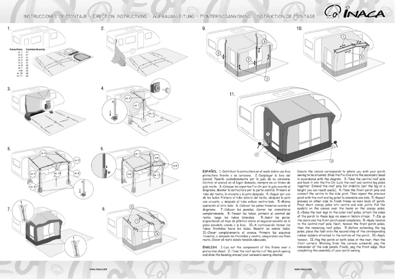 Image de la première page du manuel de l'appareil Mercury 360