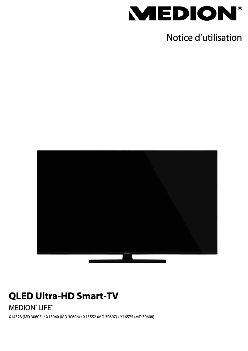Page 1 de la notice Manuel utilisateur Medion LIFE X15040 (MD 30606)