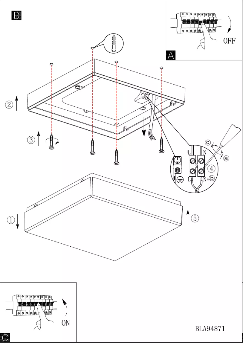 Página 1 del manual Manual de usuario Eglo Sonella