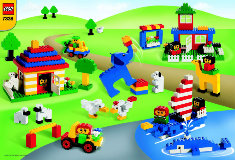 Page 1 de la notice Manuel utilisateur Lego Classic 7336