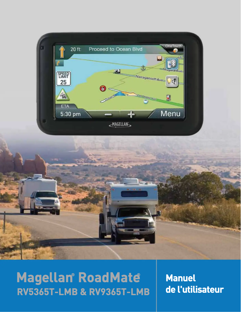 Page n°1 - Manuel utilisateur Magellan RoadMate RV 5365T-LM