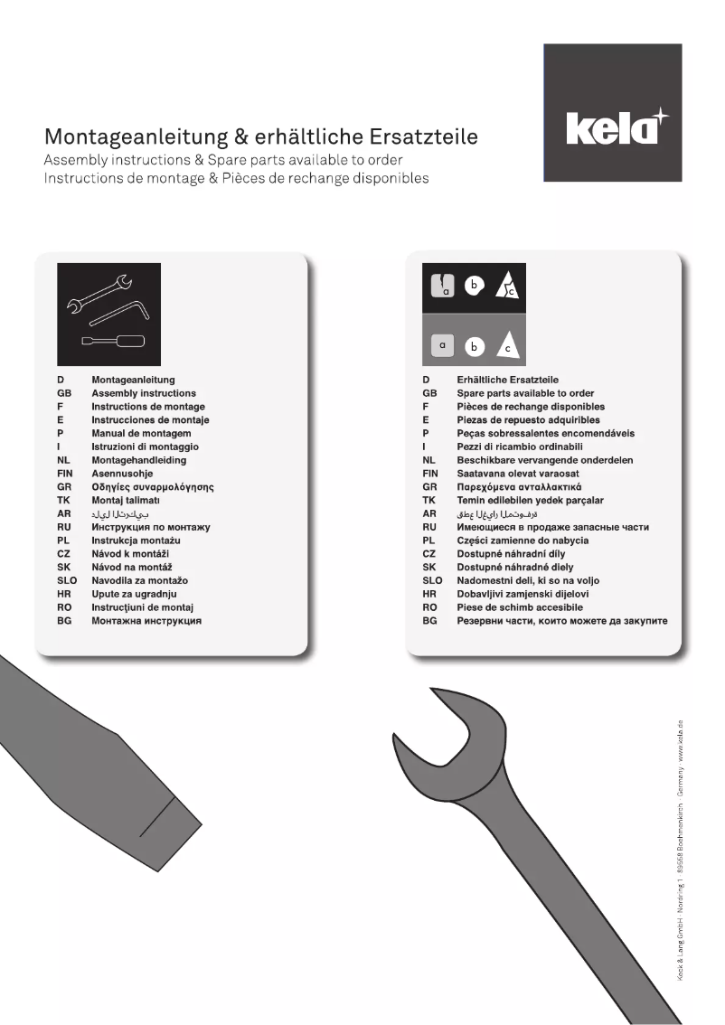 Página 1 del manual Manual de usuario Kela Seven 21881