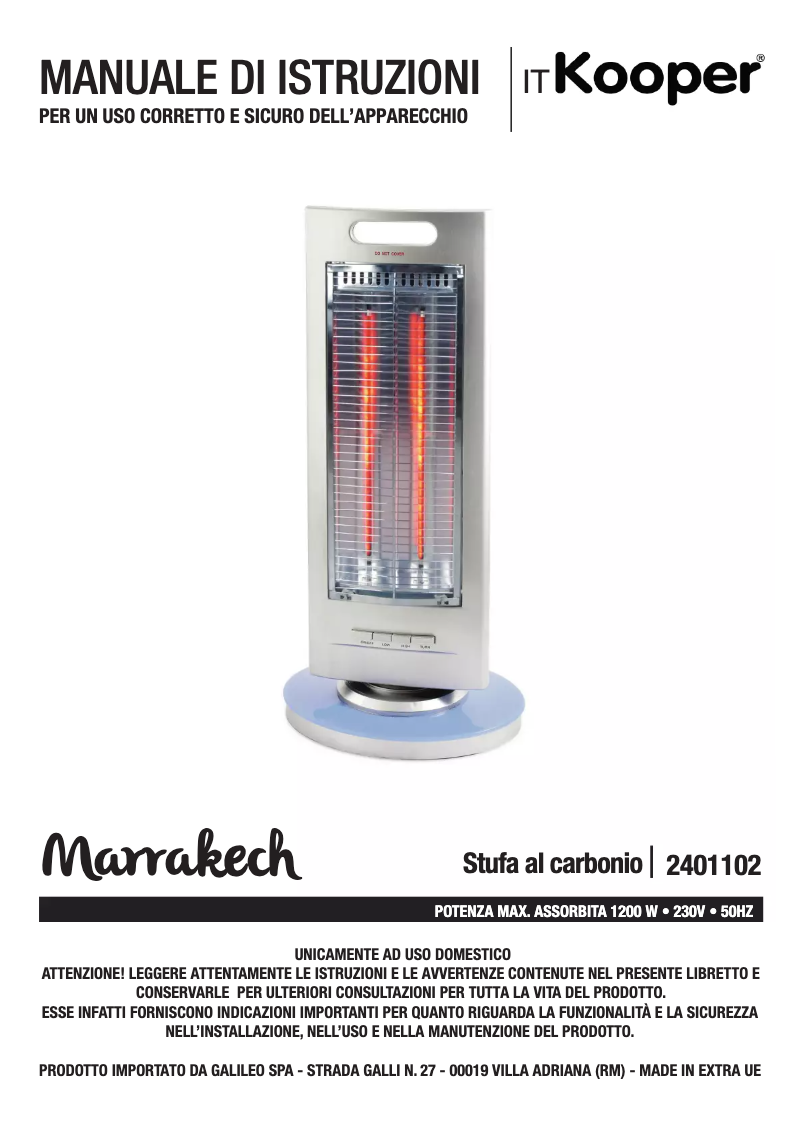 Image de la première page du manuel de l'appareil 2401102