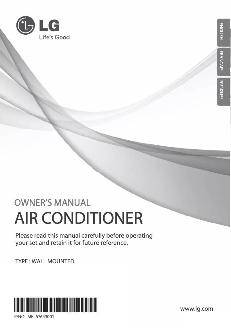 First page image of the manual for HSNC186CAE4