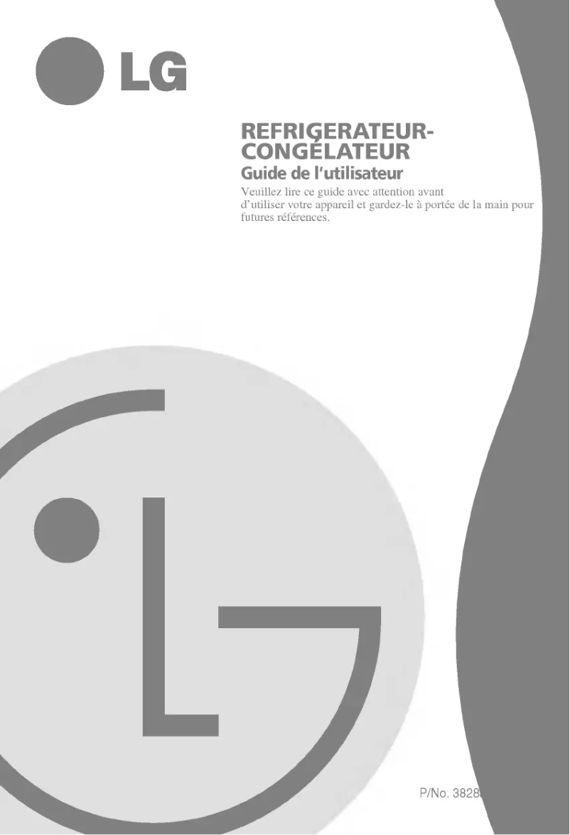 Image de la première page du manuel de l'appareil GR-459GTR