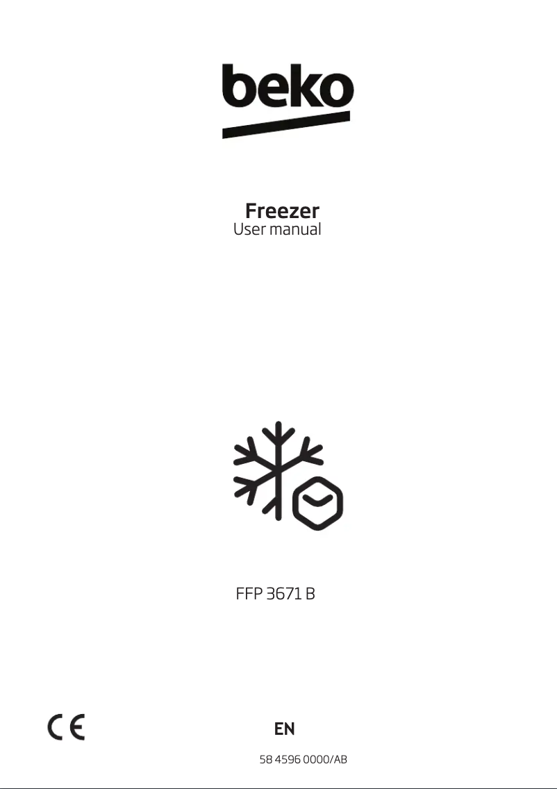 Page n°1 - Manuel utilisateur Beko FFP3671B