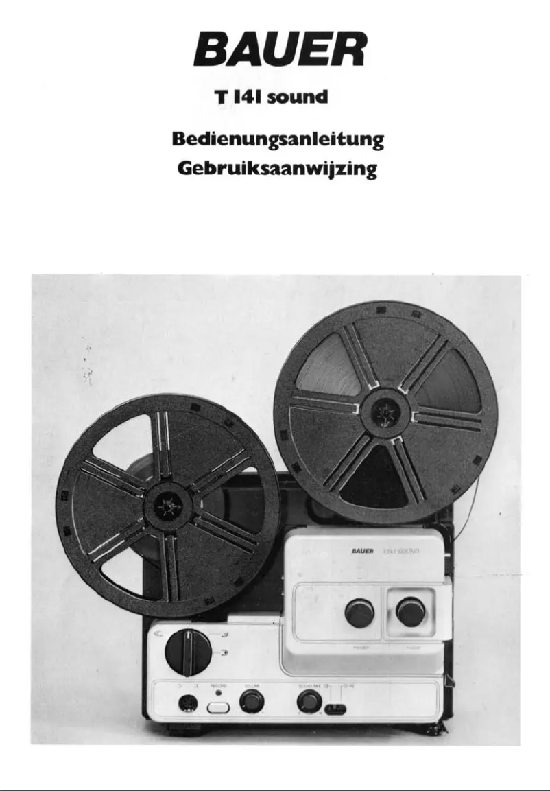 Page n°1 - Manuel utilisateur Bauer T141 Sound