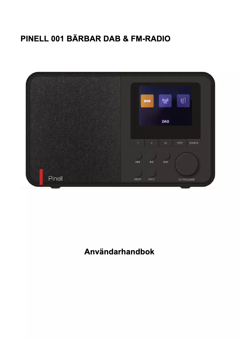 Page n°1 - Manuel utilisateur Pinell Supersound 001