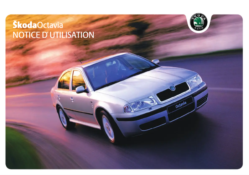 Page 1 de la notice Manuel utilisateur Skoda Octavia (2003)