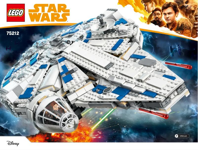 Page n°1 - Manuel utilisateur Lego Star Wars 75212