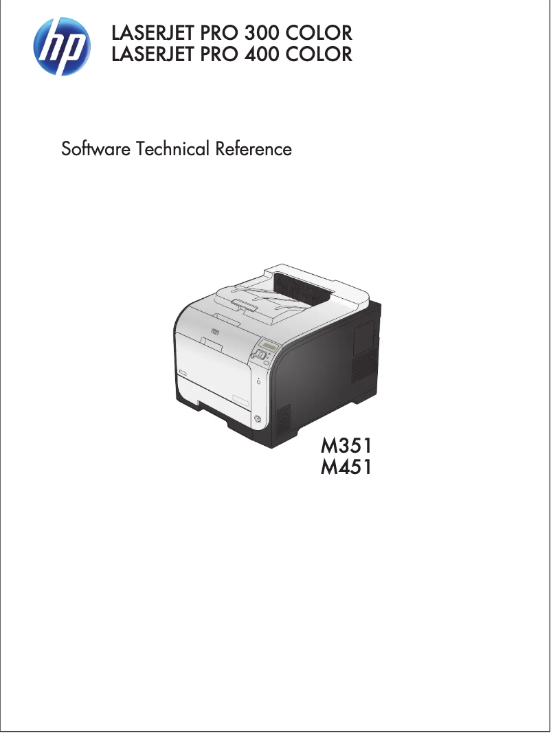 Page n°1 - Manuel utilisateur HP LaserJet Pro 300 M351a