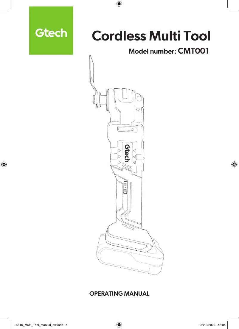 Page n°1 - Manuel utilisateur G-Technology CMT001