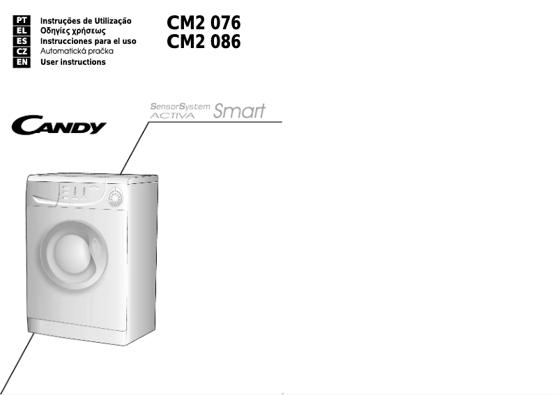 Page 1 de la notice Manuel utilisateur Candy CM2076-18S