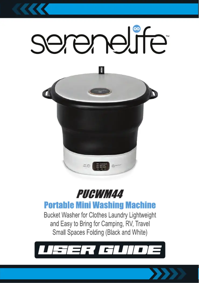 Image de la première page du manuel de l'appareil PUCWM44