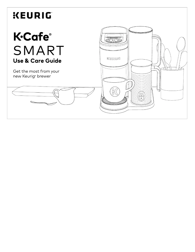 Page n°1 - Manuel utilisateur Keurig K-Café SMART
