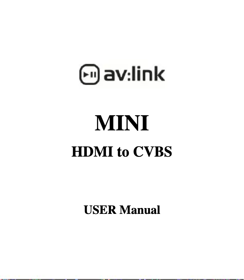 Image de la première page du manuel de l'appareil HDVC4K