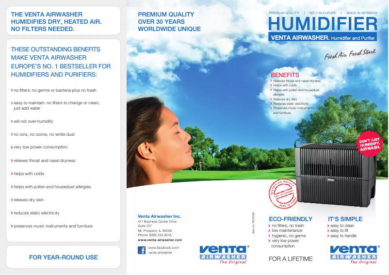 Image de la première page du manuel de l'appareil Comfort Plus LW25