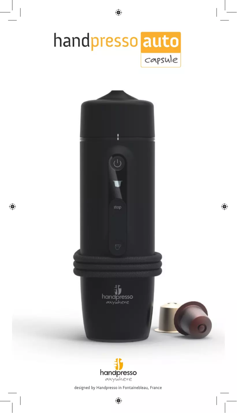 Image de la première page du manuel de l'appareil Auto Capsule