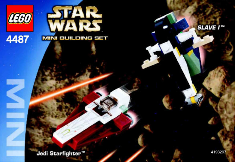 Page n°1 - Manuel utilisateur Lego Star Wars 4487