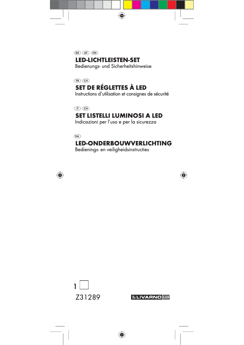 Page 1 de la notice Manuel utilisateur Livarno Lux IAN 75902