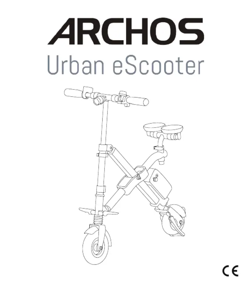 Page 1 de la notice Manuel utilisateur Archos Urban eScooter