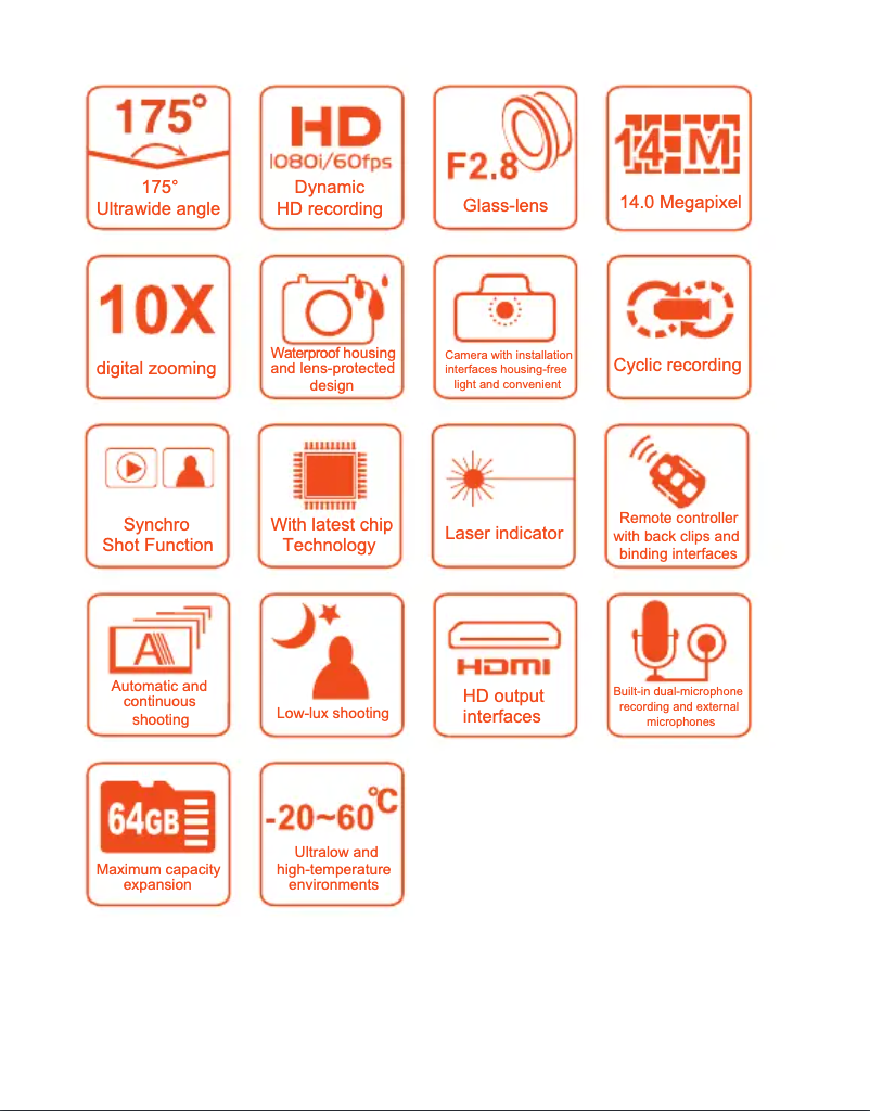 Page 1 de la notice Manuel utilisateur Rollei Bullet 5S Outdoor