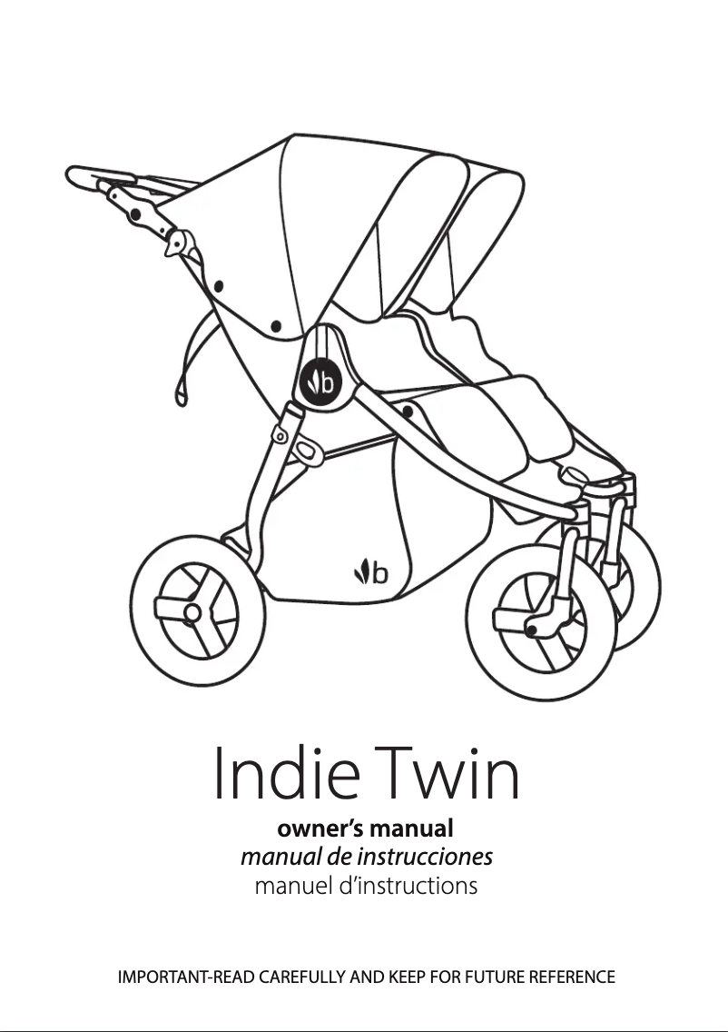 Page n°1 - Manuel utilisateur Bumbleride Indie Twin (2022)